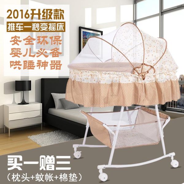 bassinets & cradles baby cradle bed small shaker born with mosquito net multi-function bb roller basket
bassinets & cradles baby cradle bed small shaker born with mosquito net multi-function bb roller basket