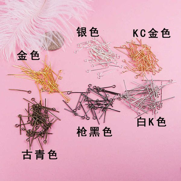 diy jewelry metal accessories t-pin nine pin beaded material multi specification color, Silver
diy jewelry metal accessories t-pin nine pin beaded material multi specification color, Silver