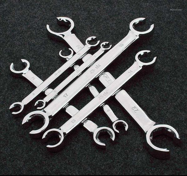flare wrench double open spanner set for car repair silver mirro finished flare nut wrenches set1
flare wrench double open spanner set for car repair silver mirro finished flare nut wrenches set1