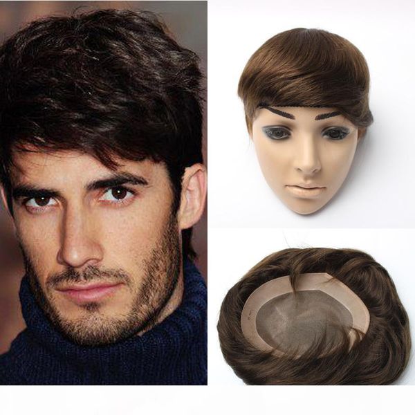6x8inch 7x9 inch 8x10inch super durable thin skin mens toupee,mono base men hair wig, hair prosthesis with indian remy hair wigs for men, Black
6x8inch 7x9 inch 8x10inch super durable thin skin mens toupee,mono base men hair wig, hair prosthesis with indian remy hair wigs for men, Black