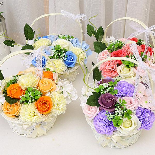decorative flowers & wreaths soap rose valentine's day small bouquet diy flower gift box wedding home festival basket 2021 dropship
decorative flowers & wreaths soap rose valentine's day small bouquet diy flower gift box wedding home festival basket 2021 dropship