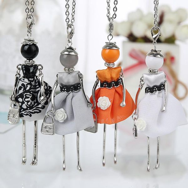 pendant necklaces statement cute doll necklace dress handmade french 2021 s alloy girl women flower fashion jewelry, Silver
pendant necklaces statement cute doll necklace dress handmade french 2021 s alloy girl women flower fashion jewelry, Silver