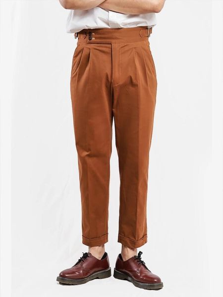 men's pants 2021 high waist coffee slim casual paris european and american, Black
men's pants 2021 high waist coffee slim casual paris european and american, Black