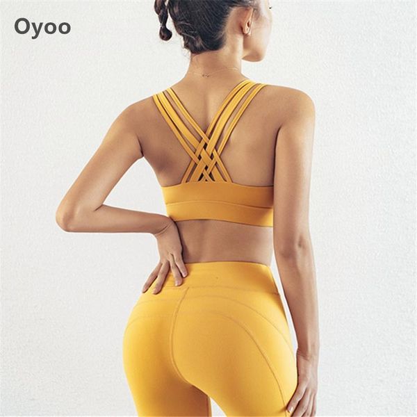 yoga outfits oyoo 2 pcs yellow set slim fit jogging femme sports suit strappy running bra gym clothing workout clothes for women1, White;red
yoga outfits oyoo 2 pcs yellow set slim fit jogging femme sports suit strappy running bra gym clothing workout clothes for women1, White;red