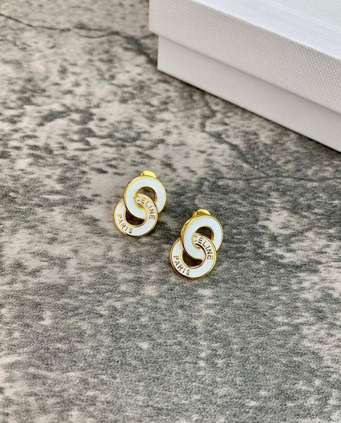 designer earrings wholesale lot stud earrings wholesale rushed favourite fashion new simple casual wv0j, Golden;silver