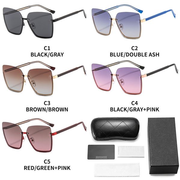 women brand polarized sunglasses fashion elegant ladies designer sun glasses casual outdoor square eyewear 6214, White;black
women brand polarized sunglasses fashion elegant ladies designer sun glasses casual outdoor square eyewear 6214, White;black