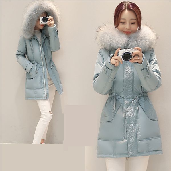 raccoon skin big warm winter parka female jacket outwear white 90 duck down thin waist plus size xxxl woman coat xc032 vyyy, Black
raccoon skin big warm winter parka female jacket outwear white 90 duck down thin waist plus size xxxl woman coat xc032 vyyy, Black