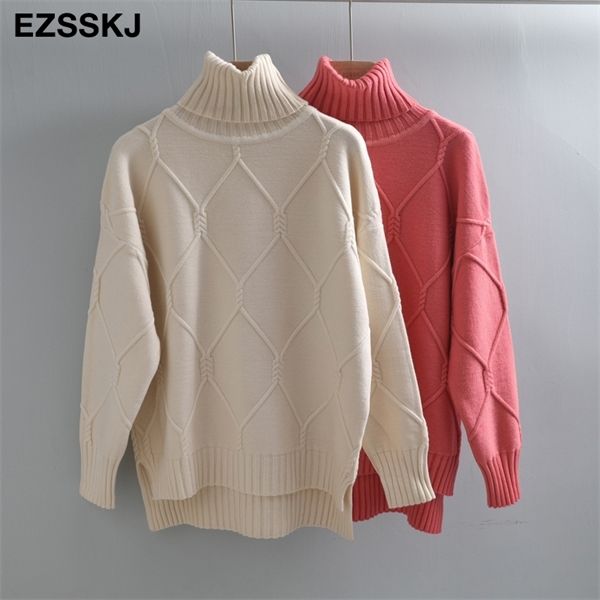 2020 autumn winter oversize turtlenect thick wool cashmere sweater pullovers women long sleeve female casual big sweater jumper q1217, White;black
2020 autumn winter oversize turtlenect thick wool cashmere sweater pullovers women long sleeve female casual big sweater jumper q1217, White;black