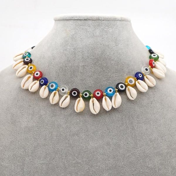 chains go2boho evil eye necklace for women boho jewelry natural shell necklaces charm handmade jewellery stainless steel chain choker, Silver
chains go2boho evil eye necklace for women boho jewelry natural shell necklaces charm handmade jewellery stainless steel chain choker, Silver