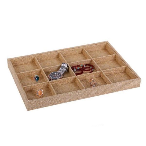 linen jewelry display case storage organizer tray box 12 grid 24 grid for n jllnsf lucky2005
linen jewelry display case storage organizer tray box 12 grid 24 grid for n jllnsf lucky2005