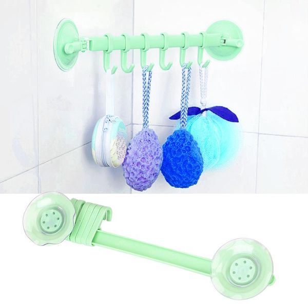 hooks & rails hanger rack wall mounted storage strong sucker suction 6 set for kitchen bathroom no nails
hooks & rails hanger rack wall mounted storage strong sucker suction 6 set for kitchen bathroom no nails