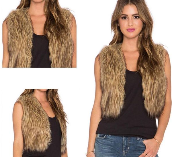 2020 imitation fur vest women short women's european and american fur vest small, Black;white 
2020 imitation fur vest women short women's european and american fur vest small, Black;white