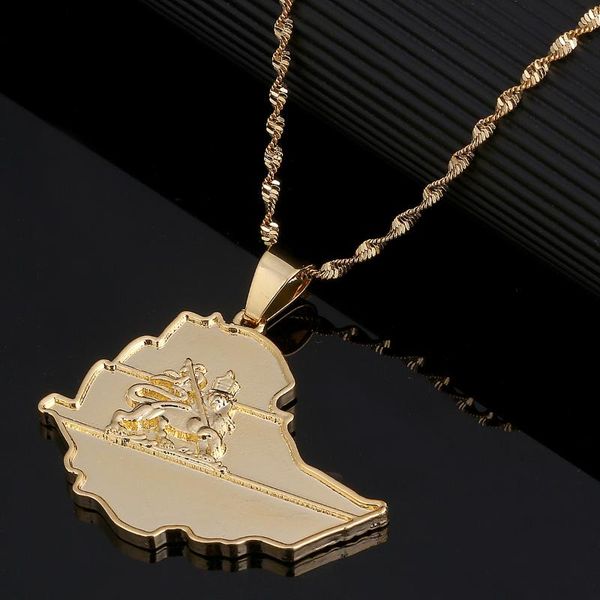 pendant necklaces gold color ethiopian flag lion map necklace for women men charm jewelry, Silver
pendant necklaces gold color ethiopian flag lion map necklace for women men charm jewelry, Silver