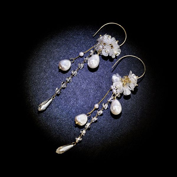2021 925 silver needle fashion temperament net red flower earrings female new trendy summer long fresh earrings
2021 925 silver needle fashion temperament net red flower earrings female new trendy summer long fresh earrings
