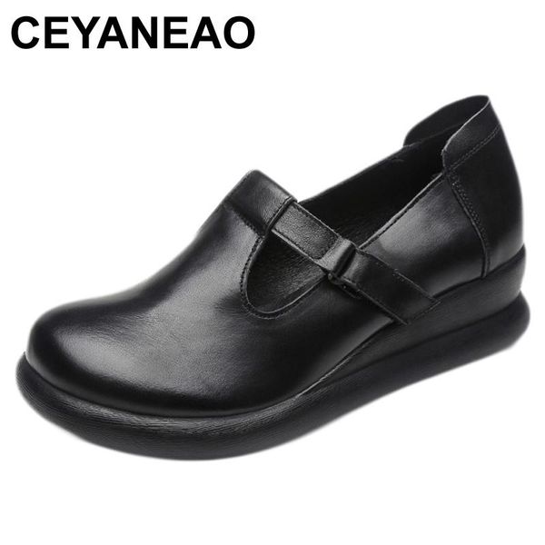 ceyaneao first layer cowhide platform sneaker woman shoes casual platform thick bottom women casual round toe sandals, Black
ceyaneao first layer cowhide platform sneaker woman shoes casual platform thick bottom women casual round toe sandals, Black