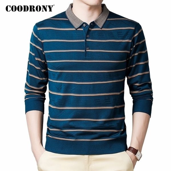 coodrony brand sweater men fashion striped casual pull homme autumn winter soft warm knitwear cotton pullover men clothes c1126 201123, White;black
coodrony brand sweater men fashion striped casual pull homme autumn winter soft warm knitwear cotton pullover men clothes c1126 201123, White;black