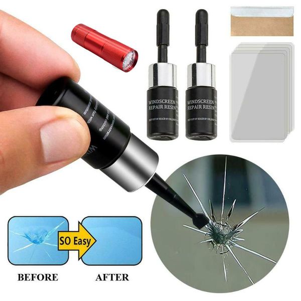 2pcs automotive glass nano repair fluid car windshield resin crack tool kit cleaning tools repair resin cure strips
2pcs automotive glass nano repair fluid car windshield resin crack tool kit cleaning tools repair resin cure strips