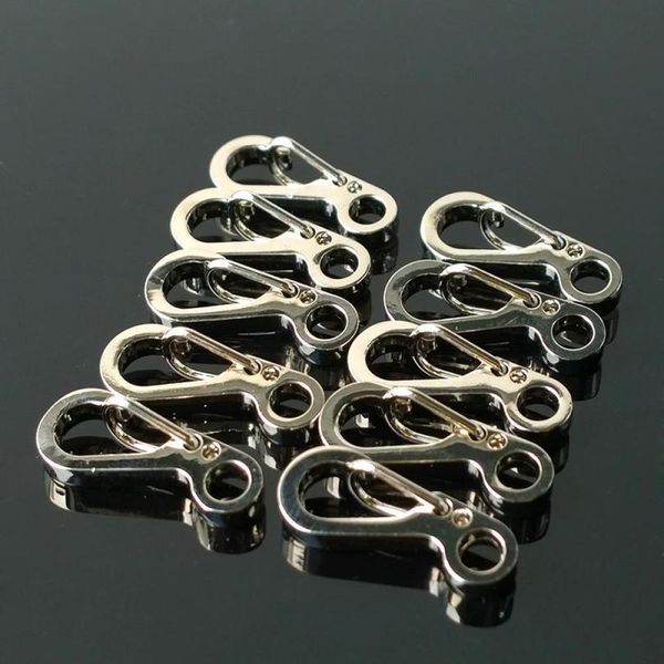 10pcs/lot outdoor mini aluminium alloy hang buckle silver survival edc gear carabiner key chain clip key chain trav jllopx
10pcs/lot outdoor mini aluminium alloy hang buckle silver survival edc gear carabiner key chain clip key chain trav jllopx