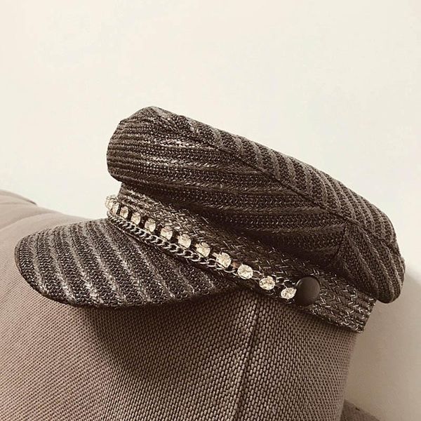 stingy brim hats handmade elegant beathable straw women cap chain ladies summer hat octagonal leisure beach visor sun wholesale, Blue;gray
stingy brim hats handmade elegant beathable straw women cap chain ladies summer hat octagonal leisure beach visor sun wholesale, Blue;gray
