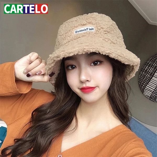 cartelo outdoor sun protection fisherman hats foldable bucket hat women thick woolen new winter autumn cap ladies fashion caps 201215, Blue;gray
cartelo outdoor sun protection fisherman hats foldable bucket hat women thick woolen new winter autumn cap ladies fashion caps 201215, Blue;gray