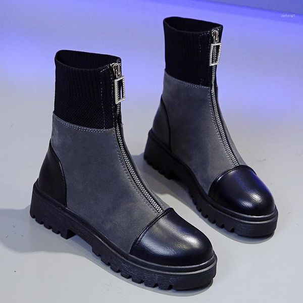 boots 2021 winter motocyle women platform 6cm genuine leather zipper ankle high waterproof dr boot shoes1, Black
boots 2021 winter motocyle women platform 6cm genuine leather zipper ankle high waterproof dr boot shoes1, Black