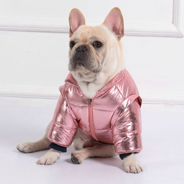 fall and winter new dog coat warm and windproof, thickened down bright leather zipper casual coat pet clothes are hot
fall and winter new dog coat warm and windproof, thickened down bright leather zipper casual coat pet clothes are hot