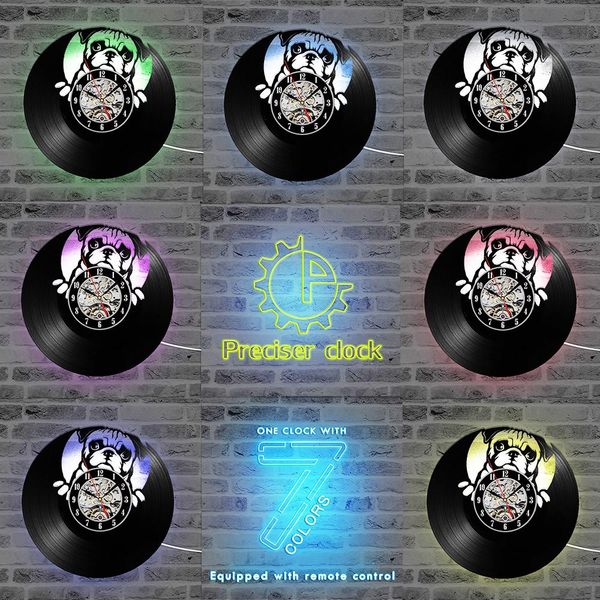 cute puppy dog design 3d record clock led lighting wall art vinyl record clock amimal silhouette kids room decor hanging clock q wmttlx
cute puppy dog design 3d record clock led lighting wall art vinyl record clock amimal silhouette kids room decor hanging clock q wmttlx