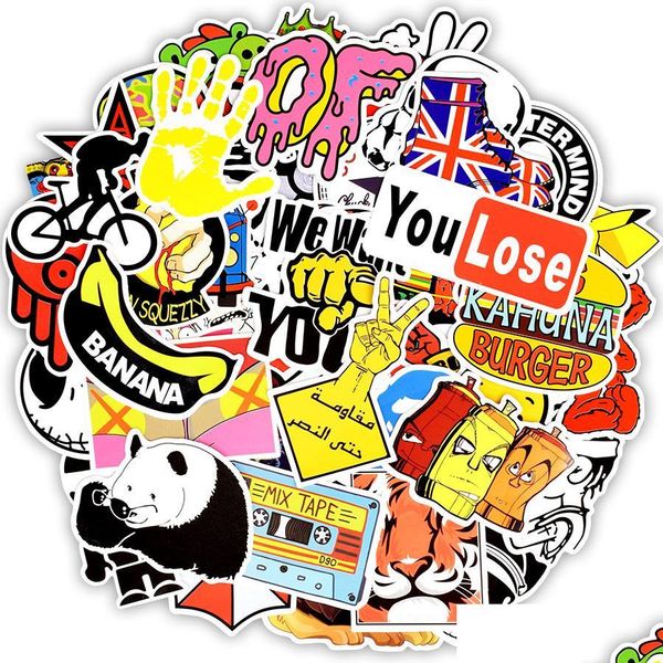 50 pcs random waterproof cool stickers toys for kids diy car lapskateboard window bike motorcycle snowboard l sqcvnn toys2010
50 pcs random waterproof cool stickers toys for kids diy car lapskateboard window bike motorcycle snowboard l sqcvnn toys2010
