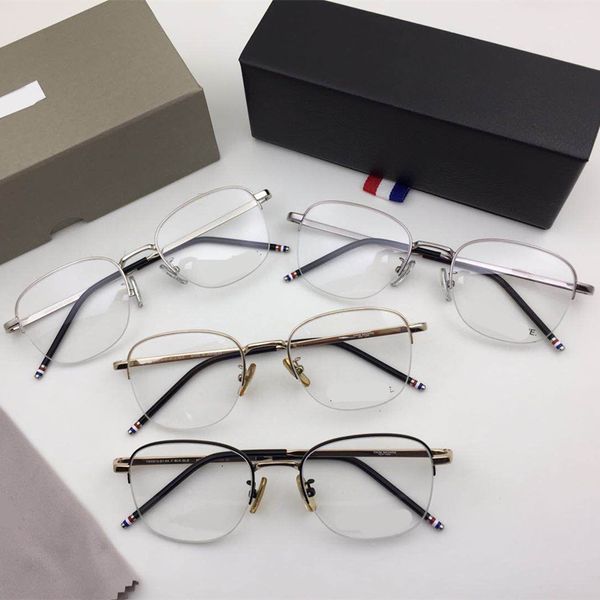 2021 new thom vintage fashional brand semi-without hoop optical frame for man ultra light non-prescription woman glasses qn4u, White;black
2021 new thom vintage fashional brand semi-without hoop optical frame for man ultra light non-prescription woman glasses qn4u, White;black