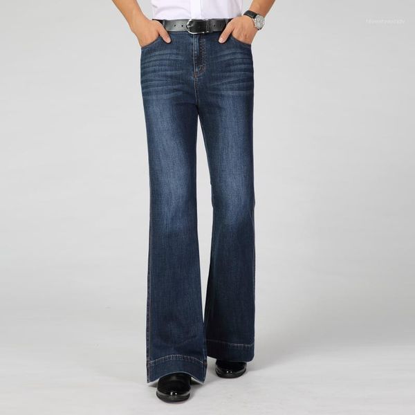 men's jeans men 2021 men's denim mid-waist big flare stretch trousers slim fashion casual pants size 26-331, Blue
men's jeans men 2021 men's denim mid-waist big flare stretch trousers slim fashion casual pants size 26-331, Blue