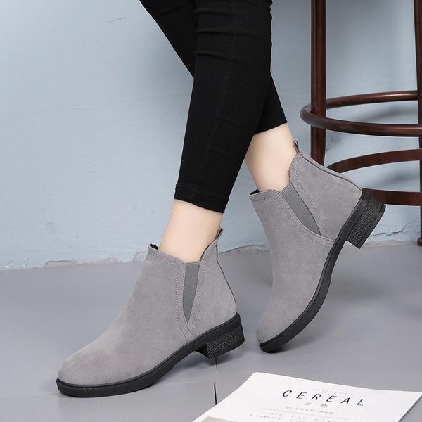 boots women suede autumn winter warm plush fur shoes woman feminina female motorcycle ankle ghn7, Black
boots women suede autumn winter warm plush fur shoes woman feminina female motorcycle ankle ghn7, Black