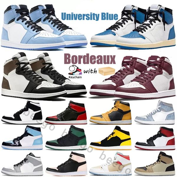 with box designer basketball shoes bordeaux high mid og unc white oreo jumpman university blue black mocha bred red sneakers men for light s
with box designer basketball shoes bordeaux high mid og unc white oreo jumpman university blue black mocha bred red sneakers men for light s