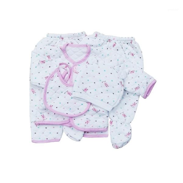 baby autumn and winter baby 5 sandwich piece set newborn underwear 100% cotton baby's sets1, White
baby autumn and winter baby 5 sandwich piece set newborn underwear 100% cotton baby's sets1, White