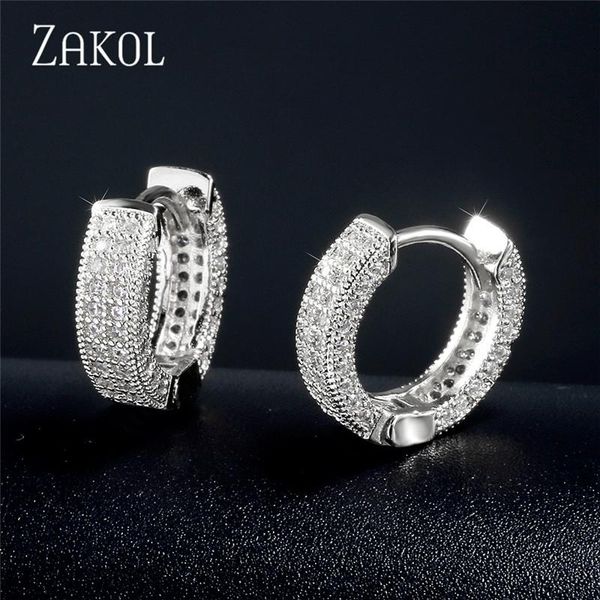 stud zakol luxury full paved shiny cz small earrings for women 3 colors available versatile timeless style lady earring jewelry, Golden;silver
stud zakol luxury full paved shiny cz small earrings for women 3 colors available versatile timeless style lady earring jewelry, Golden;silver