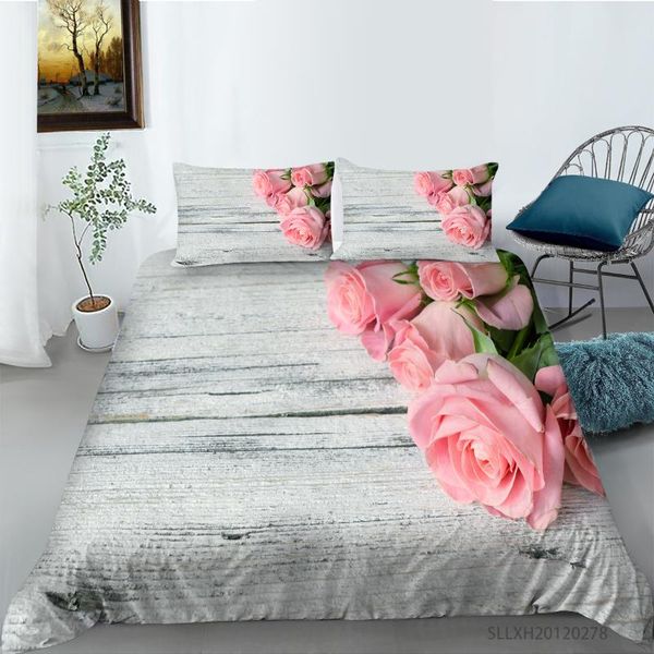 bedding sets set pink rose printing duvet cover twin bed floral home textiles with pillowcases
bedding sets set pink rose printing duvet cover twin bed floral home textiles with pillowcases