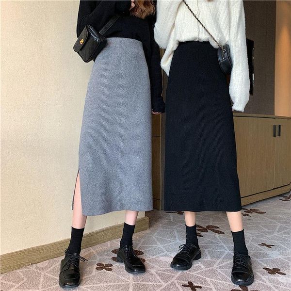 skirt autumn and winter 2020 new black split knit skirt children's mid-length high waist a-line slimming hip
skirt autumn and winter 2020 new black split knit skirt children's mid-length high waist a-line slimming hip