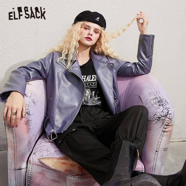 elfsack locomotive solid zipper oversize women leather jacket,2020 autumn elf pure full sleeve,casual ladies daily outwears, Black
elfsack locomotive solid zipper oversize women leather jacket,2020 autumn elf pure full sleeve,casual ladies daily outwears, Black