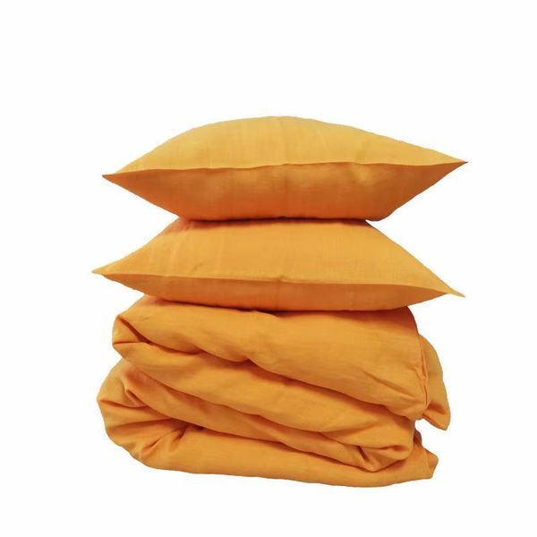 bedding sets 3pcs linen duvet cover one + two pillow cases 4 colors orange dark grey pink brown available
bedding sets 3pcs linen duvet cover one + two pillow cases 4 colors orange dark grey pink brown available