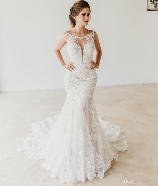 mermaid scoop neckline france lace wedding dresses 2021 vestido de novia vintage bridal gowns plus size bride formal gown, White
mermaid scoop neckline france lace wedding dresses 2021 vestido de novia vintage bridal gowns plus size bride formal gown, White