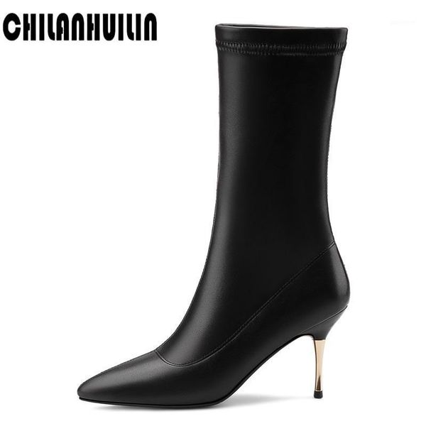 thin high heels women's ankle boots pointed toe footwear microfiber leather female boots party shoes woman black shoes1
thin high heels women's ankle boots pointed toe footwear microfiber leather female boots party shoes woman black shoes1