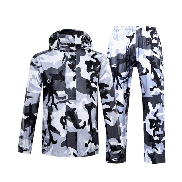 camouflage raincoat women/men suit rain coat outdoor hood women's raincoat motorcycle fishing camping rain gear men's coat y200324
camouflage raincoat women/men suit rain coat outdoor hood women's raincoat motorcycle fishing camping rain gear men's coat y200324