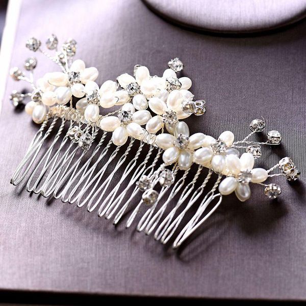 hair clips & barrettes tangtang bride's headdress comb handmade beaded pearls rhinestone jewelry accessories wedding ornaments flower c, Golden;silver
hair clips & barrettes tangtang bride's headdress comb handmade beaded pearls rhinestone jewelry accessories wedding ornaments flower c, Golden;silver