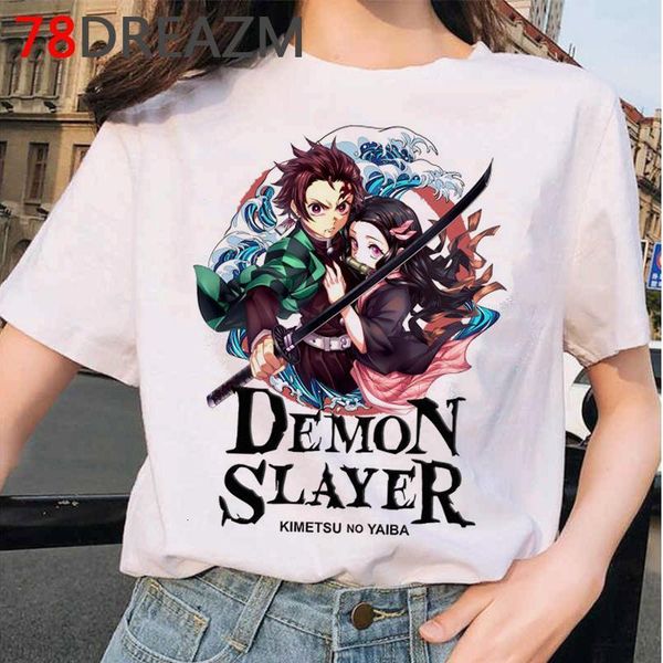 japanese anime slayer t shirt women ulzzang harajuku shirt 90s cartoon graphic kimetsu no yaiba kawaii t-shirt female, White
japanese anime slayer t shirt women ulzzang harajuku shirt 90s cartoon graphic kimetsu no yaiba kawaii t-shirt female, White