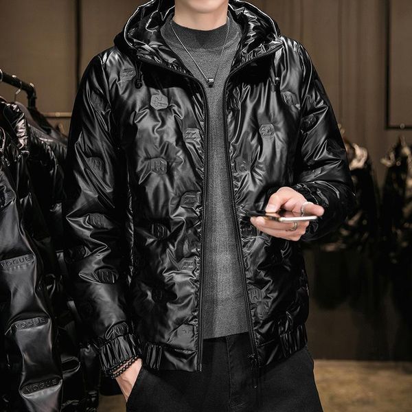 men's down & parkas white duck suit 2021 winter short korean version thick, thin, warm, large coat, Black
men's down & parkas white duck suit 2021 winter short korean version thick, thin, warm, large coat, Black