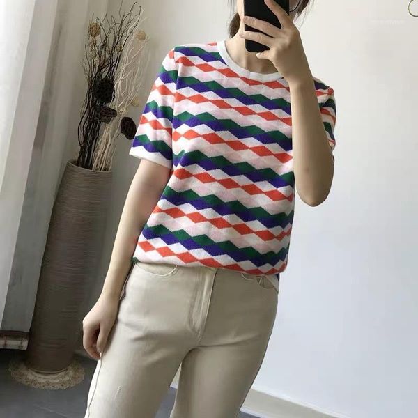 women's sweaters women sweater early autumn double-sided jacquard temperament round neck short-sleeved women1, White;black
women's sweaters women sweater early autumn double-sided jacquard temperament round neck short-sleeved women1, White;black