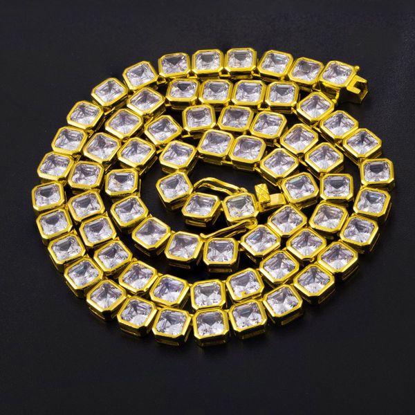6mm 16/18/20/22/24inch men women bling clear square cz tennis chain necklaces for men women chain fashion jewelry, Silver
6mm 16/18/20/22/24inch men women bling clear square cz tennis chain necklaces for men women chain fashion jewelry, Silver