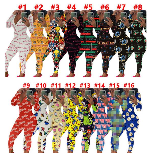 women jumpsuit slim casual letters cartoons pattern printed v-neck long sleeve trousers ladies home pajamas onesies rompers 2021, Black;white
women jumpsuit slim casual letters cartoons pattern printed v-neck long sleeve trousers ladies home pajamas onesies rompers 2021, Black;white