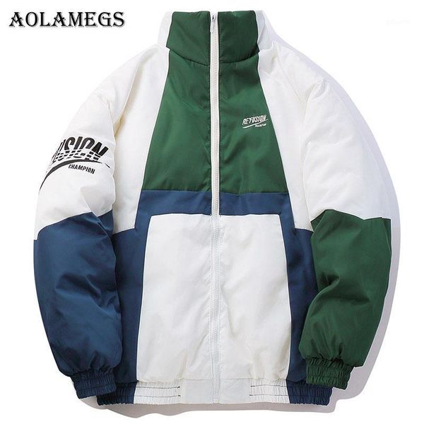 aolamegs down jacket block striped patchwork thick mens winter jackets mens stand collar windproof coat winter streetwear1, Black
aolamegs down jacket block striped patchwork thick mens winter jackets mens stand collar windproof coat winter streetwear1, Black