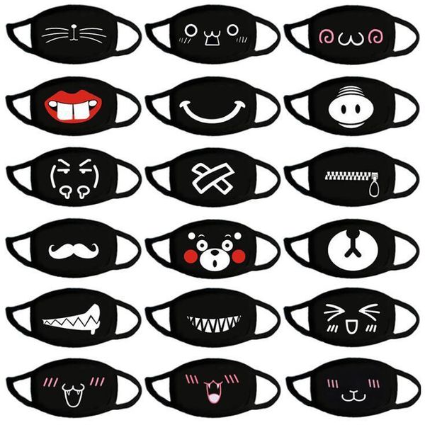 прекрасная маска хлопок мультфильм теплый воспроизводительный крышка респиратор эксплуатация хлопок мода рот hwf783 маска держите моющиеся с