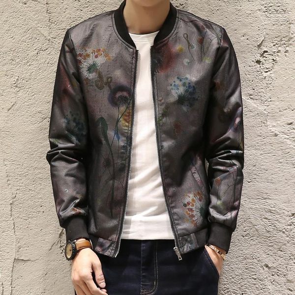 2021 new spring men's fashion print jacket male plus size baseball outerwear casual clothes trend men's clothing singer costumes1, Black;brown
2021 new spring men's fashion print jacket male plus size baseball outerwear casual clothes trend men's clothing singer costumes1, Black;brown